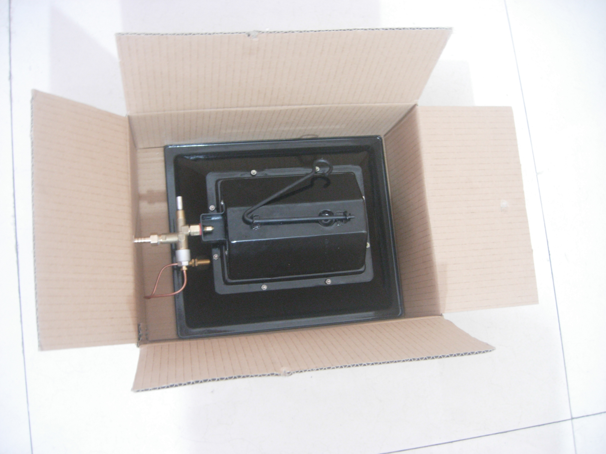 Energy Saving Portable Infrared Gas Heater Burner With Shell For Home