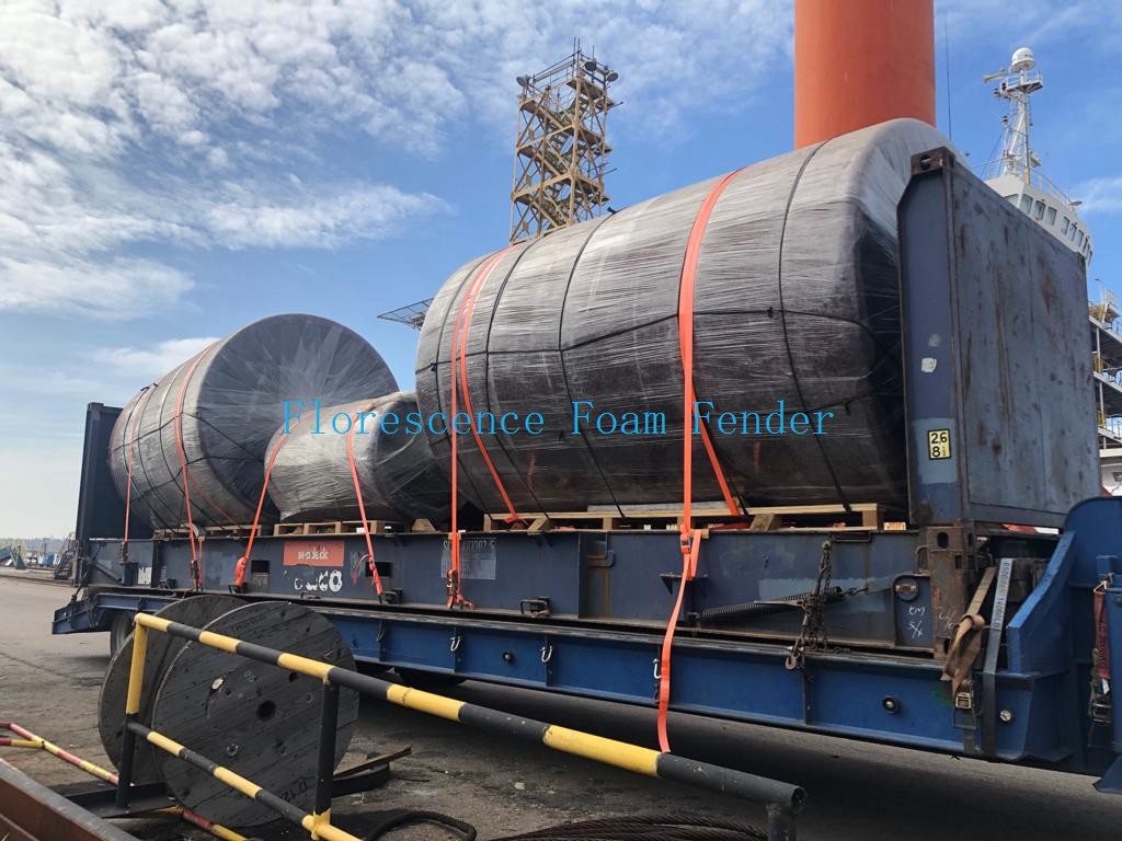 Ship Docking Protection Polyurethane Foam Fender Customized