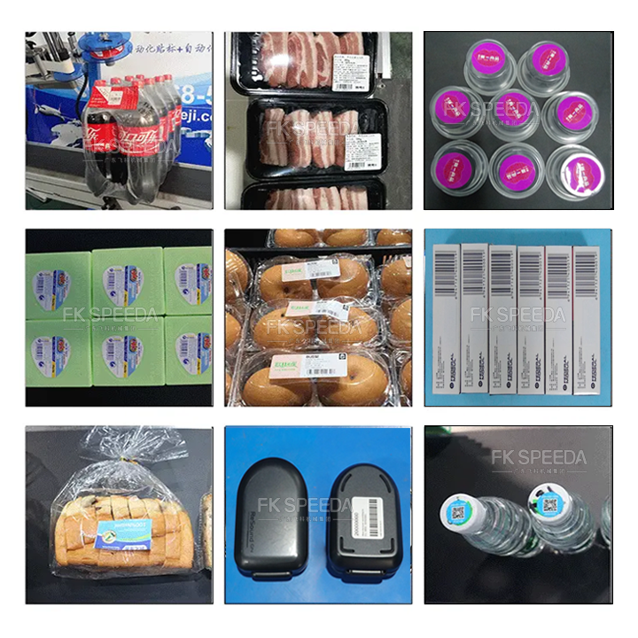 220 V/Hz Automatic High Speed Assembly Line Labeling Head for Flat Electronic Products