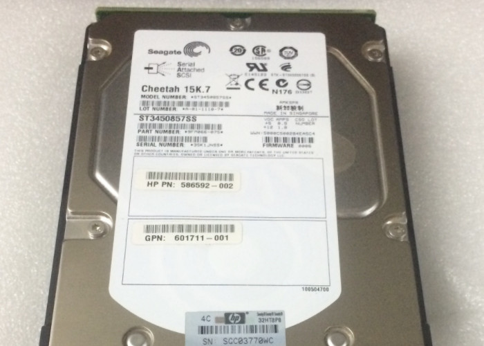 HP New Condition Hard Disk Drive AP859A 601776-001 450G P2000 SAS-FC P2000