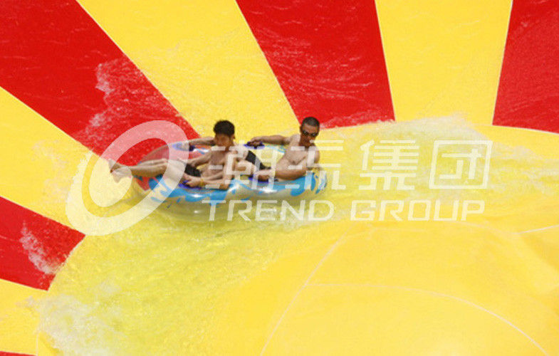 Outdoor Fiberglass Water Slide Games for One Person Per Time , Adult Used in Giant Water Park