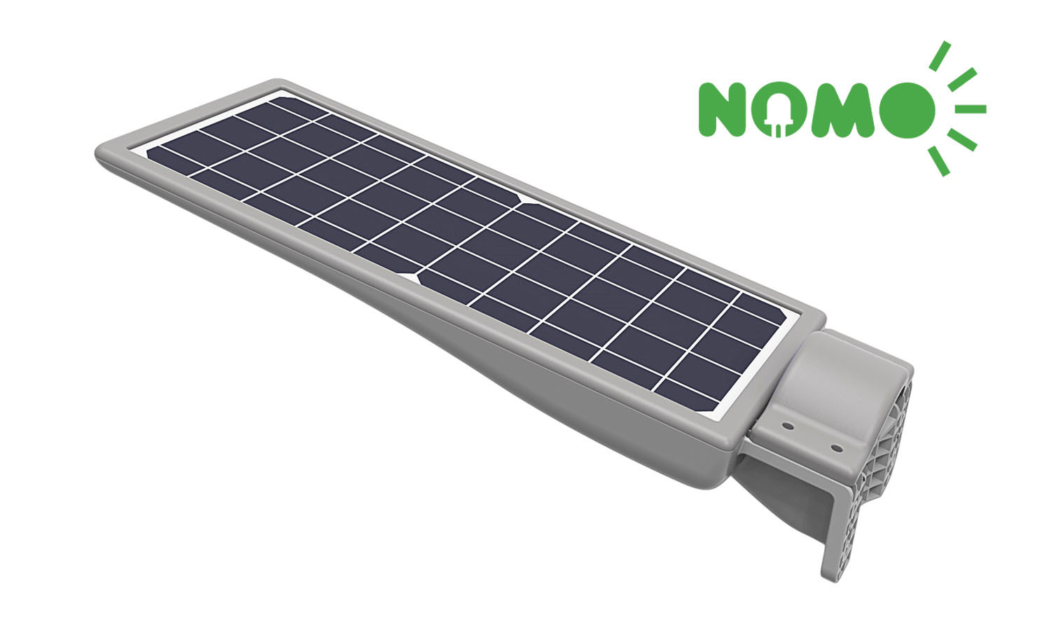 High Output Wireless Solar Powered Led Street Lights 15 W No Grid Connection