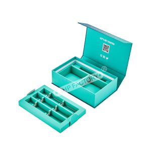 Customization Teeth Retainer Box Magnetic Rigid Box With Paper Tray
