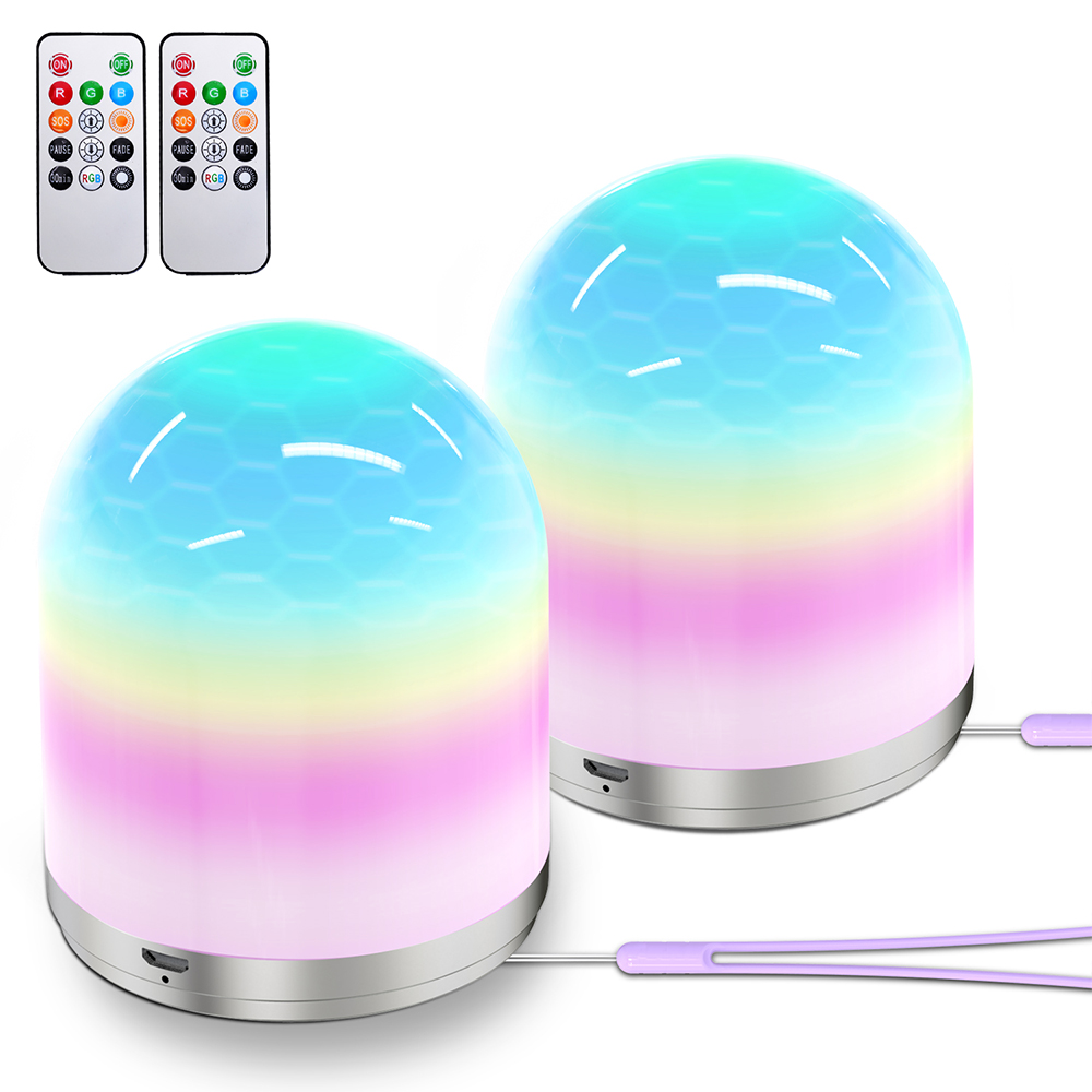 DC5V 1A 1.2W Remote Control Baby Night Light / Wireless Side Table Lamp