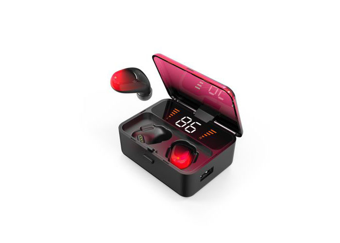 EARLISTEN Noise Cancelling Headphones Earbuds With LED Display