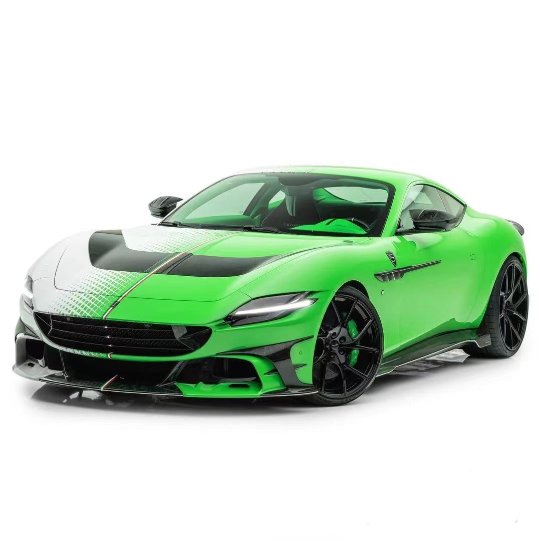 For Ferrari Roma Carbon Fiber Body Kit Roma Upgrades MSY Style Front and Rear Bumper Spoiler Hood Body Kit