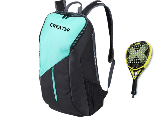 Baseline Racquet Bag Backpack , Squash Bag With Shoe Compartment