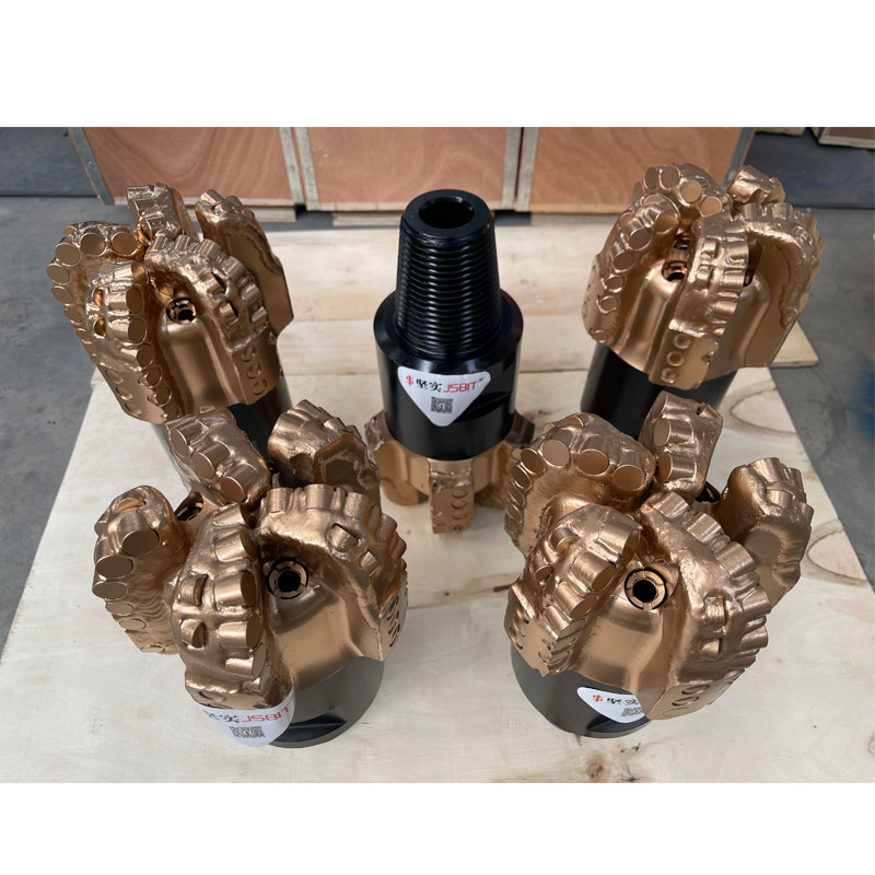 High Quality 6.5inch 165mm Double Row Cutter PDC Drilling Bit 5blades
