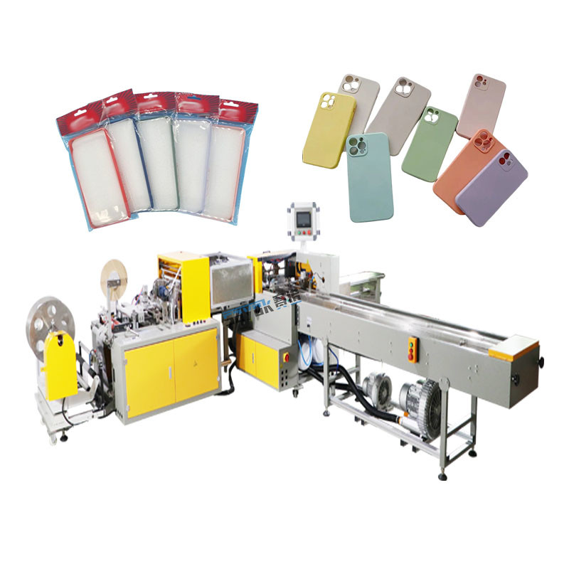 Automatic Bag Forming Phone Shell  Bagging Machine Back Sealing Packaging Machine