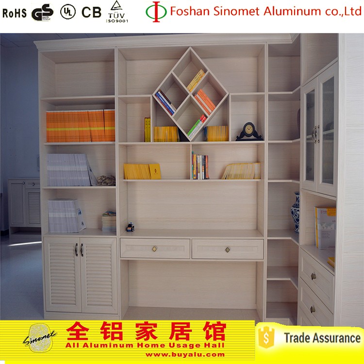 Solid Surface Aluminum Storage Cabinet Durable Aluminum Kitchen Cabinet