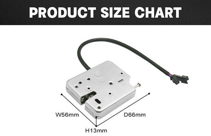 Shockproof 28W 12V Electromagnetic Lock For Express Cabinet