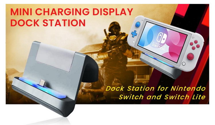 Multi Compatible Controller Charging Station For Nintendo Switch Switch Lite
