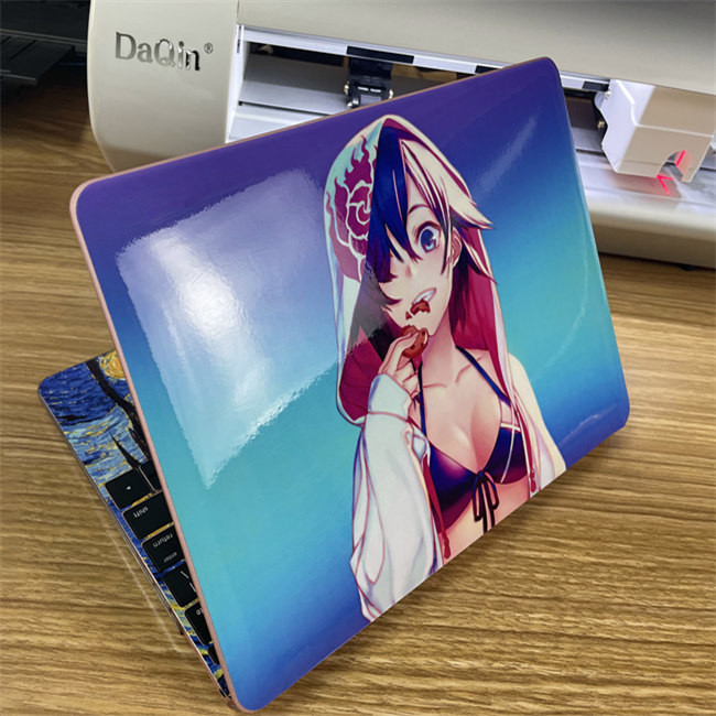 Daqin Laptop Screen Die Cut Sticker Maker Machine that Prints Vinyl Stickers