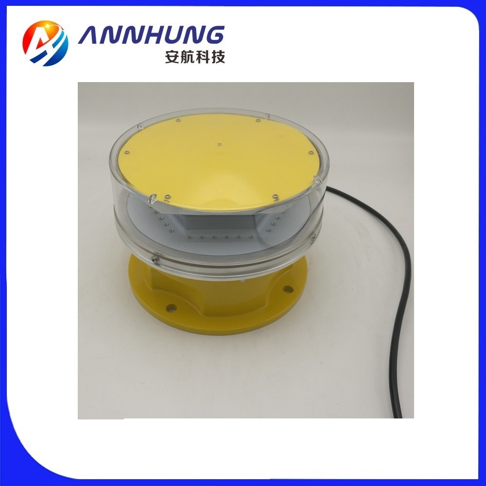 High Transmittance Tower Warning Lights With Aluminum Alloy Material