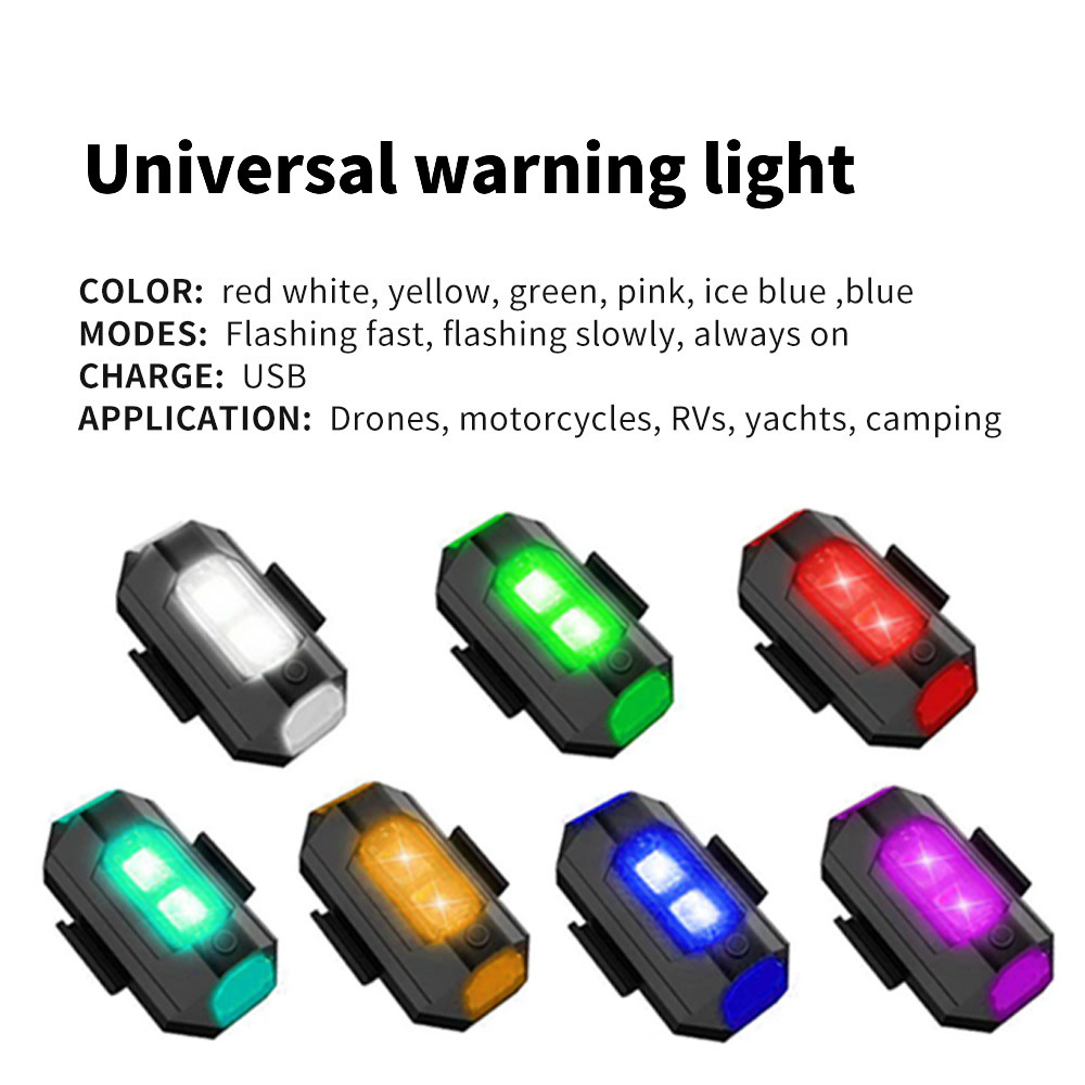 Motorcycle Tail Light Strobe LED Motorcycle Lights 5V Universal