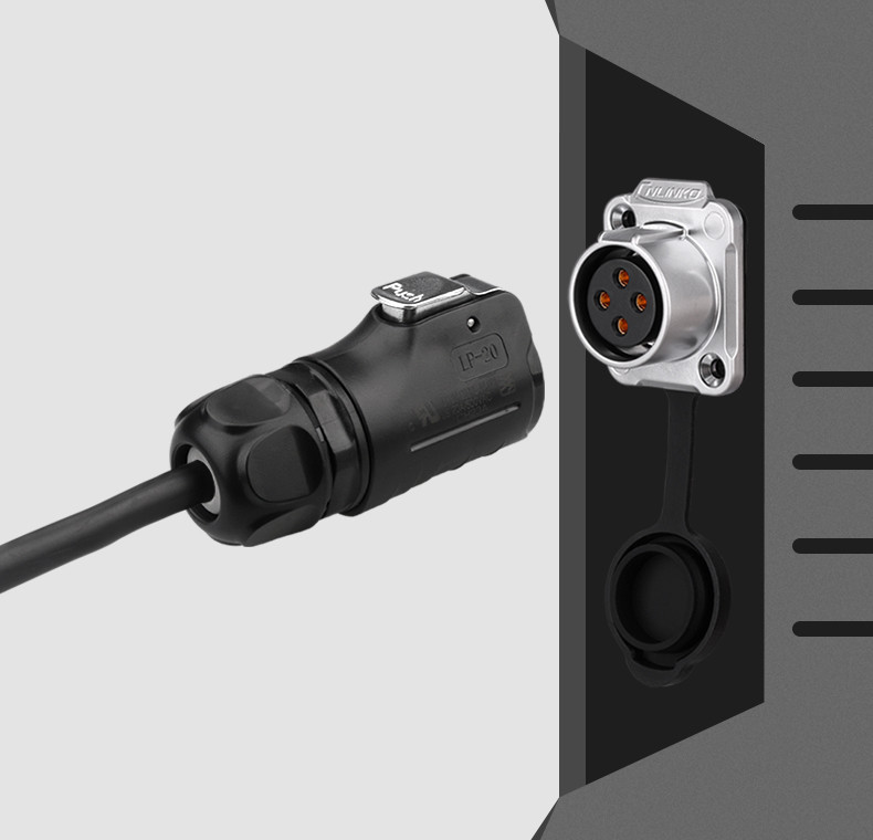 Patent Product IP67 DC AC 5A 400V Power Bulkhead 9 Pin Male Female Connector Waterproof Connectors Led Junction Box