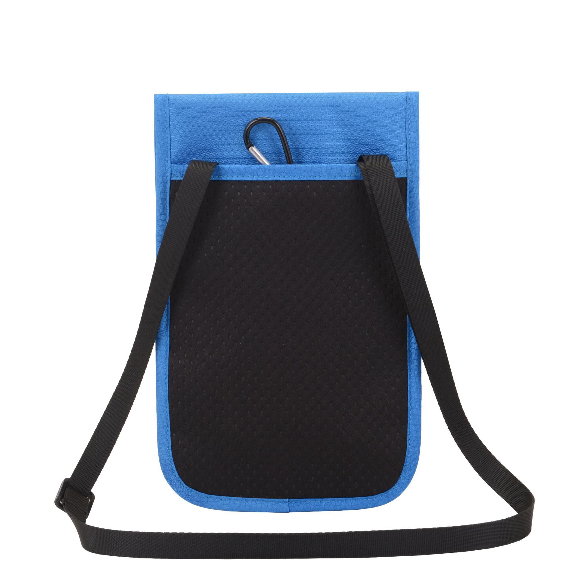 Wholesale Portable Passport Cover Bag Breathable Phone Wallets Unisex Zipper Shoulder Crossbody Bag