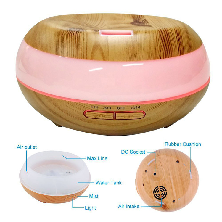 300ML Beauty Personal Care Humidifier With 7 Colorful Changing LED Light