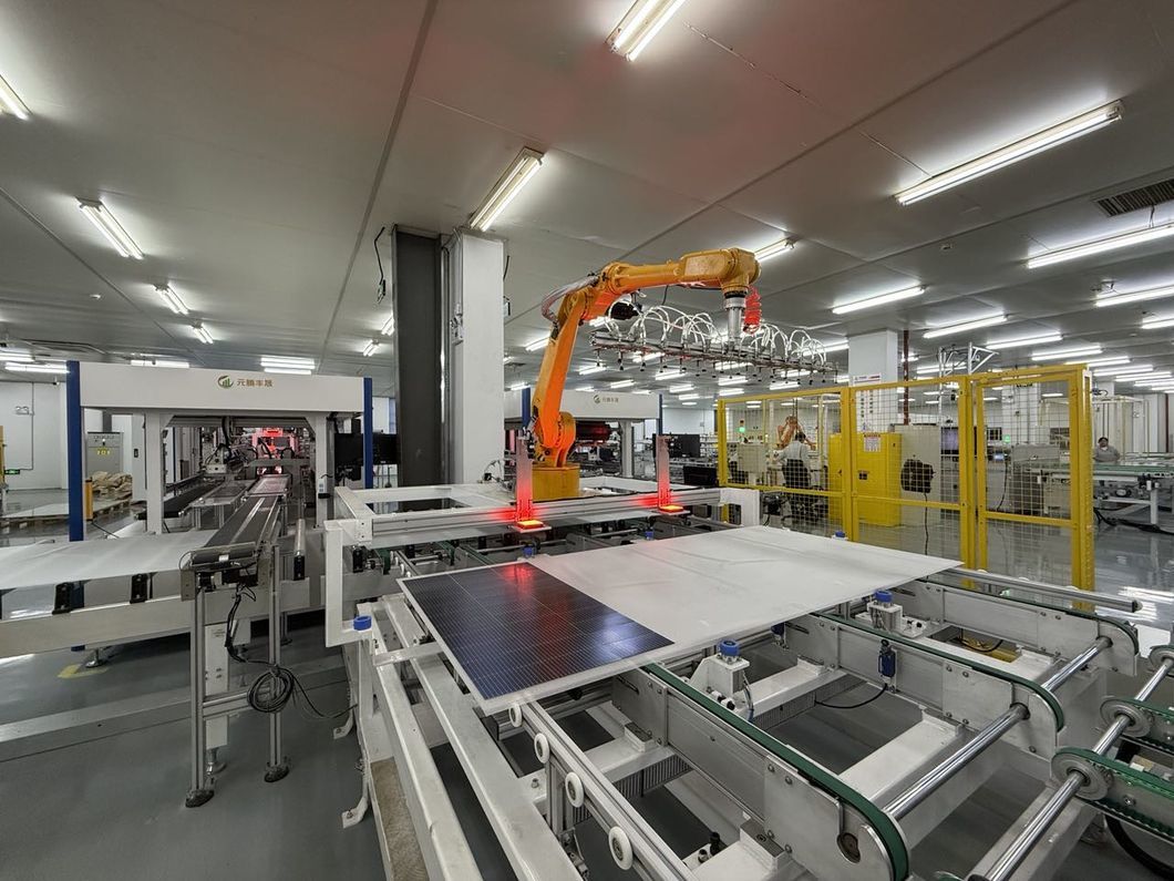Solar Module Layout Machine Assembly Line