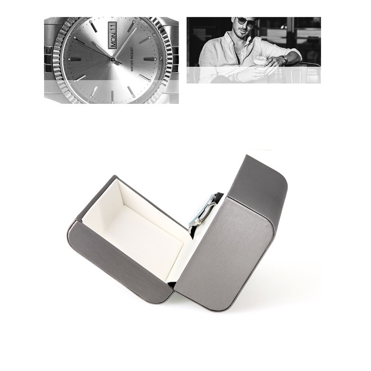 Luxury Hinged Lid Watch Jewelry Packaging Box
