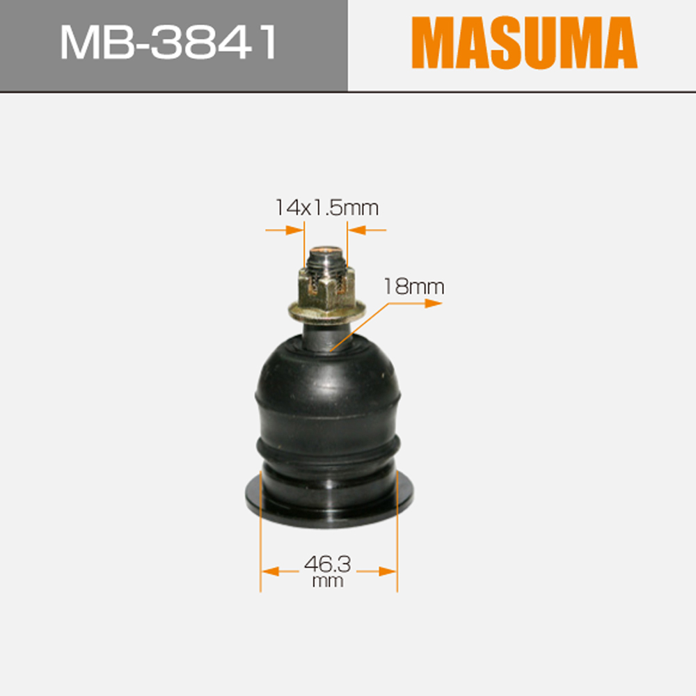 Japanese Car Model Ball Joint for LEXUS GX460 MB-3841 MASUMA Auto Suspension Systems