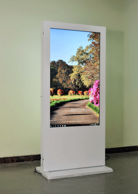 55 inch Indoor Double sided Digital Signage Touch Kiosk