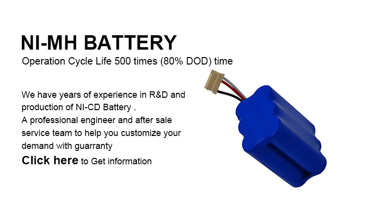 A Size Nickel Rechargeable Battery 2500mah Ni-Mh SC 2600mAh 7.2v