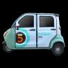 Buy cheap 3 People Electric Passenger Tricycle Road Legal Enclosed Electric Trike from wholesalers