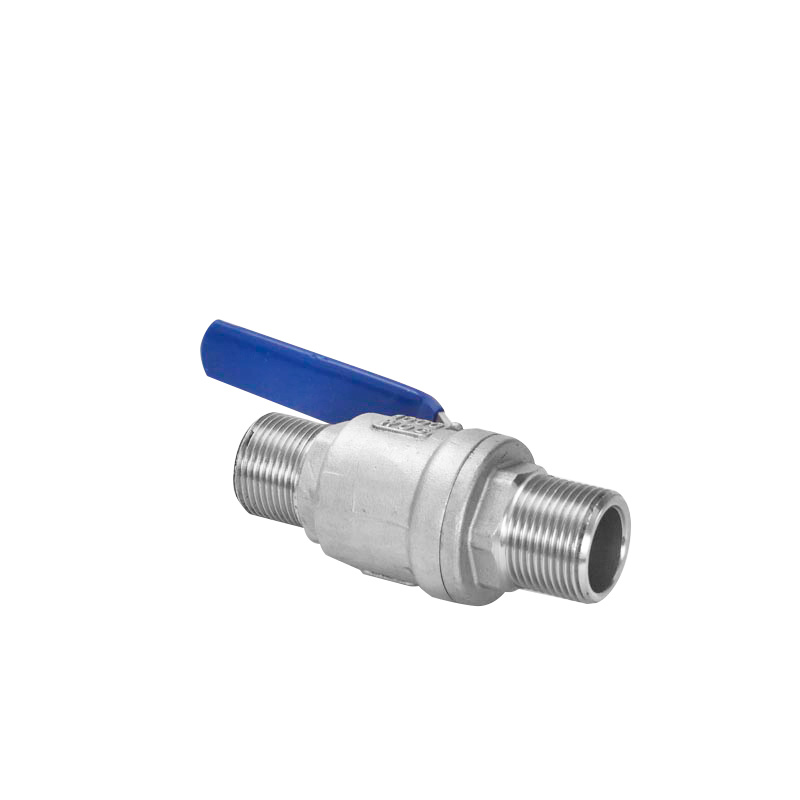 DN15-DN50 2PC Male Thread Ball Valve Stainless Steel 304 316