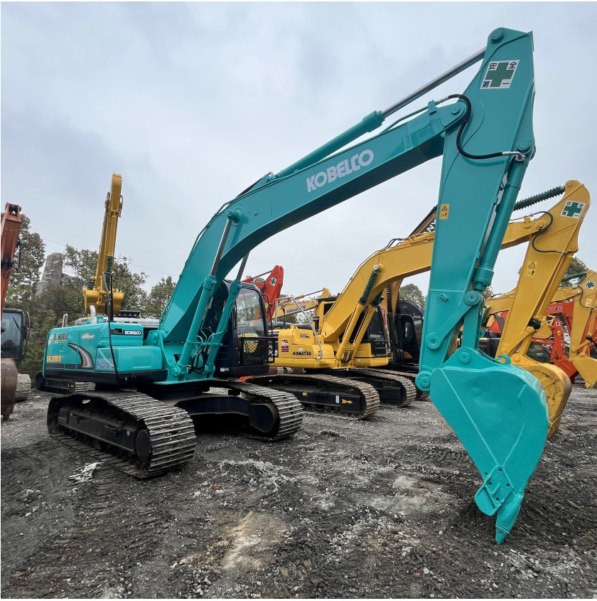 SK200D Kobelco Second Hand Crawler Excavator With 0.93m3 Bucket Capacity