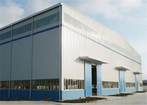 Buy cheap Large Steel Building Workshop Garage , Metal Auto Repair Shop Buildings product