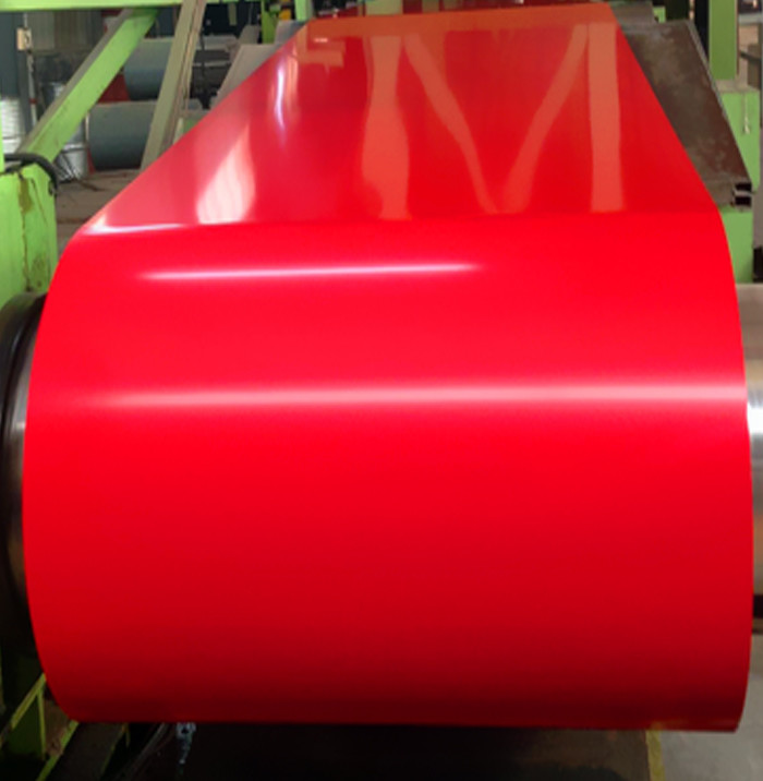 Green Hot Dipped Prepainted Cold Rolled Steel Coil 0.2-4.0mm TISCO