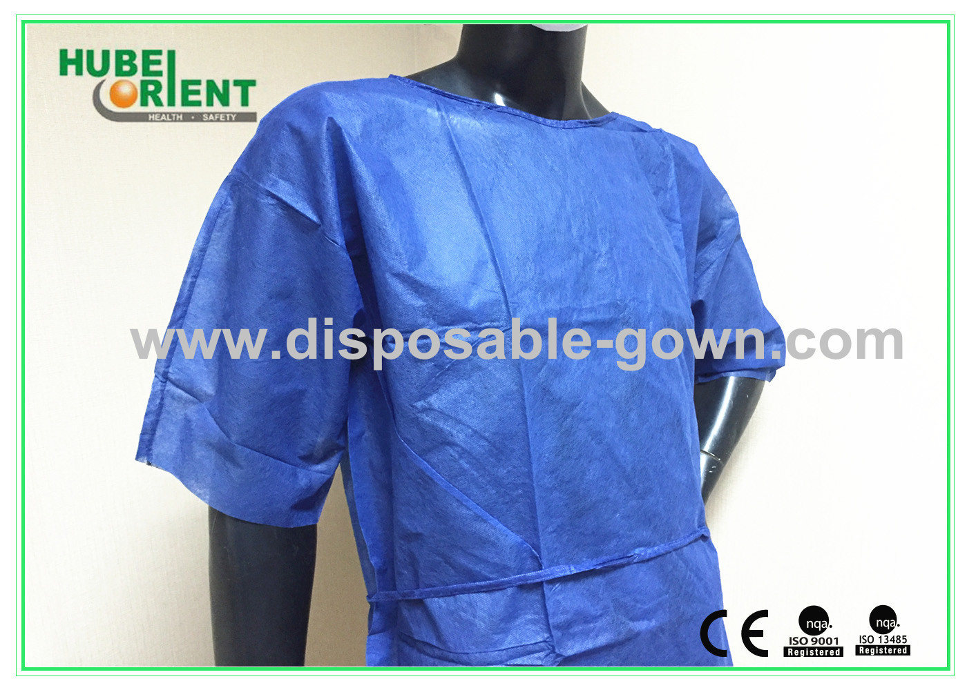 Polypropylene Isolation Gown Medical Disposable Gown For Medical Use