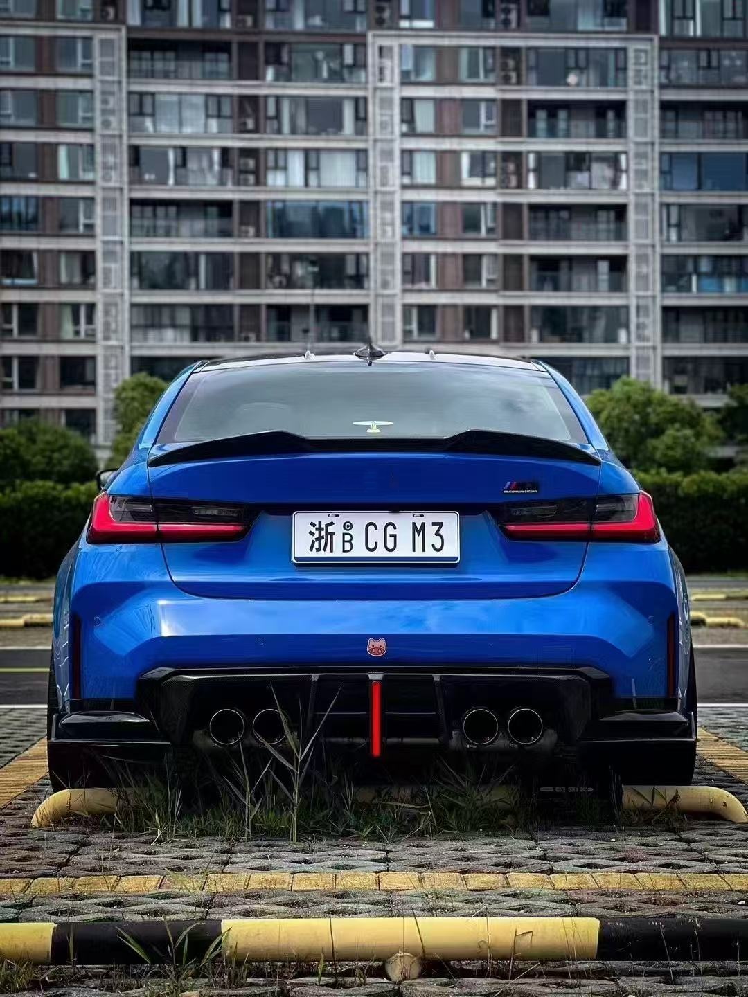 G80 G82 M3 BMW Body Kit Carbon Fiber Diffuser Body Kit
