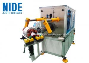 China Horizontal Malfunction Alarm Coil Insertion Machine For Insert Coil And Wedge on sale