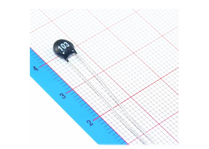 PVC Resistor NTC Power Thermistor Negative Temperature 10K 5mm Diameter