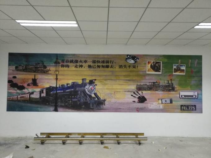 1800mm Height Automatic Wall Inkjet Printer 2