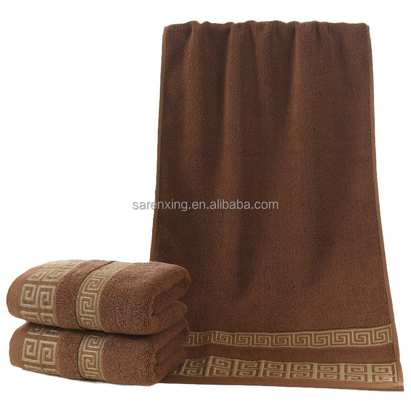 Custom Logo Beauty Spa Cotton Towels for Hairdressing and Barber Shop