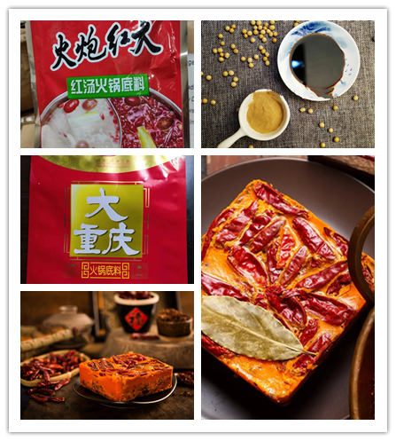 12 Months Shelf Life Hotpot Soup Base Condiment Customized Packaging for Stock Arrival