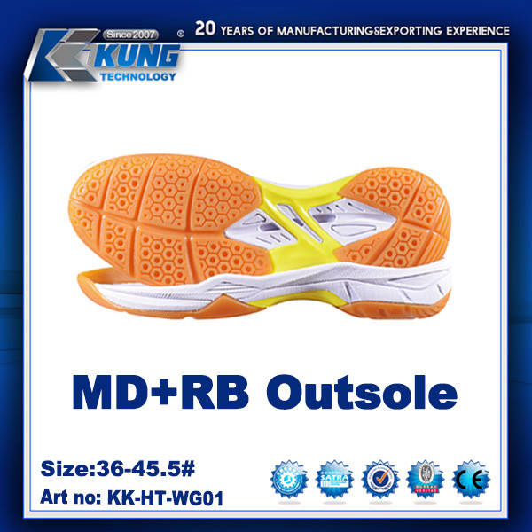 Breathable Antiwear EVA Outer Sole Slip Resistant For Sports Shoe