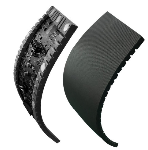 High Brightness Building Facades Creative LED Display Flexible P2mm Modules with Refresh 3840Hz and High Definition