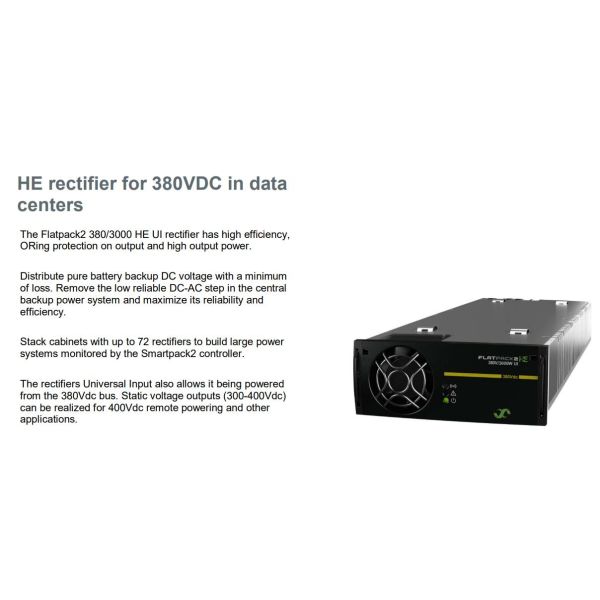 In Stock Valere ELTEK Rectifier Module FP2 Switching Power Supply Flatpack2 380V/3000W HE UI (241119.825)
