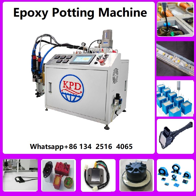 2K Dispenser 2component Resin Dispenser 2K Epoxy Potting machine 2K Silicone Mixing Machine 2K PUR Dosing Machine 2part