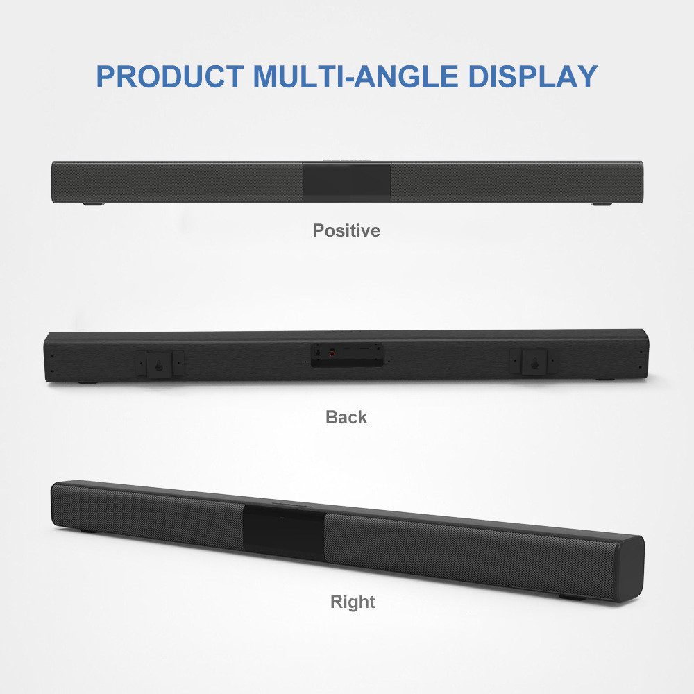 Accept OEM Wireless Home Theater Systems Sound Bar With DTS Audio Format