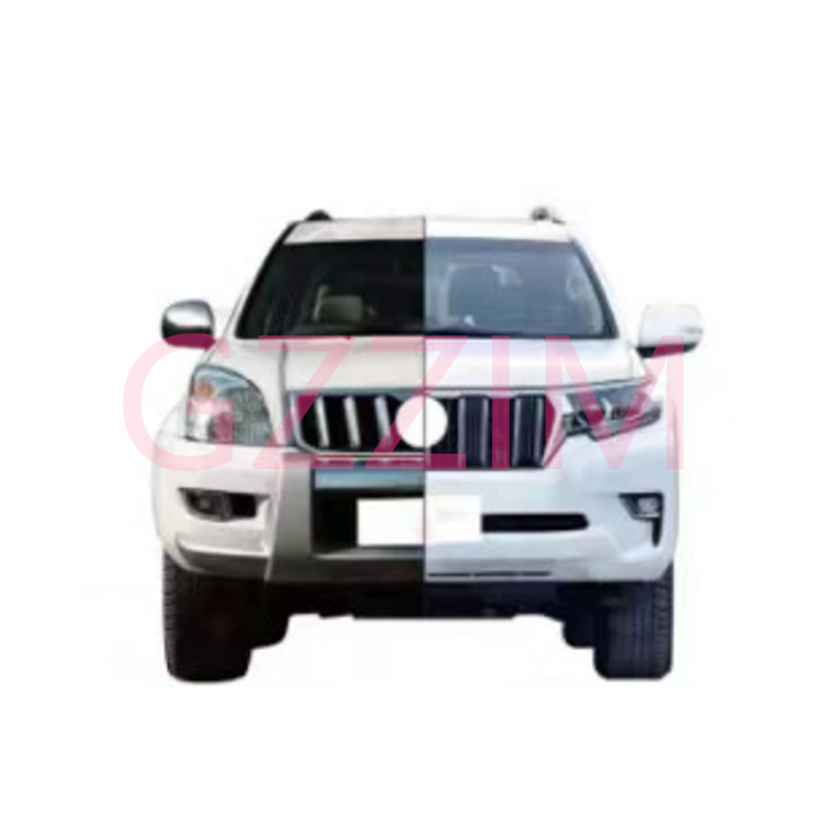 Prado Body Kit Front Rear Bumper Headlight Grille For FJ120 2003-2009 To FJ150 2018