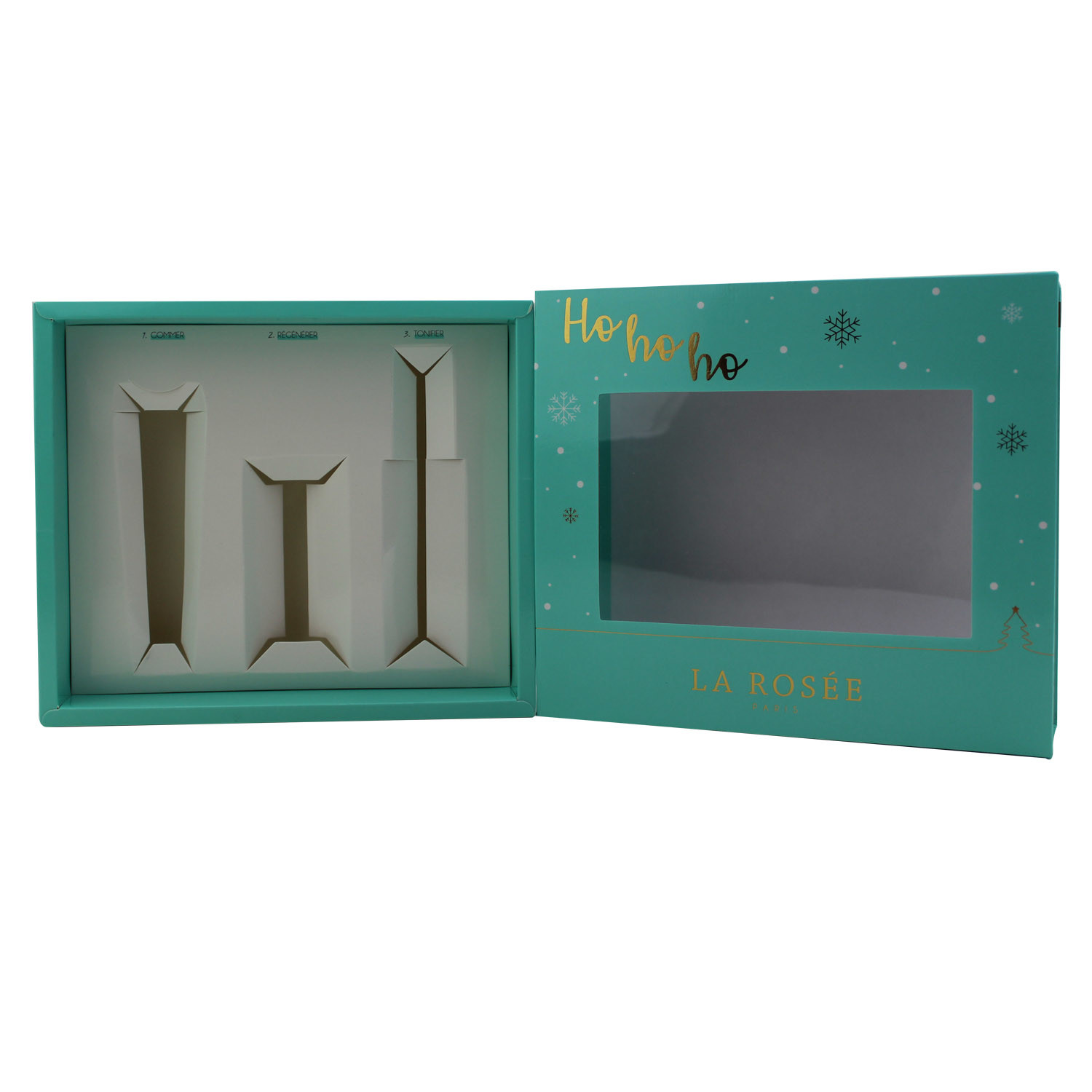 Essential Oil Paper Nail Polish Boxes For Packaging Box With Window Display