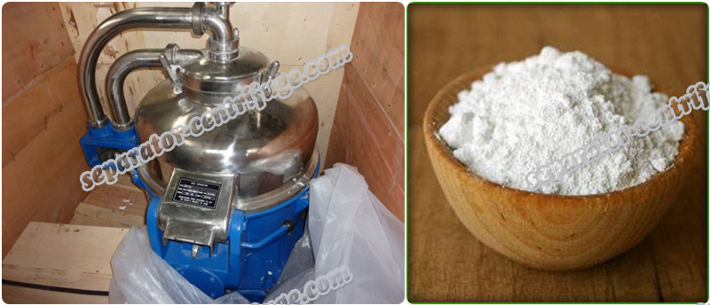 Solid Liquid Starch Industrial Separator Nozzle Discharge Disc Centrifuge 30kW