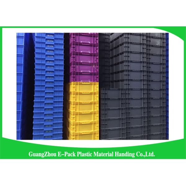 Convenience Stores Euro Stacking Containers Light Weight Logistics Non-Slip