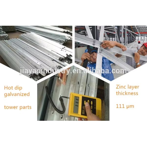 Mobile Wifi Network 4G 5G Gsm Radio Signal 4 Leg Angle Steel Telecom Tower Telecommunication