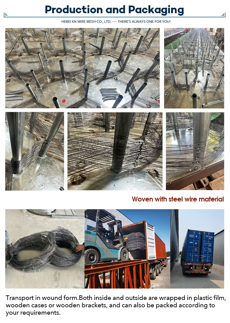 Low Visibility Wire Net Anti Resistance Rust Stop Tank Movement